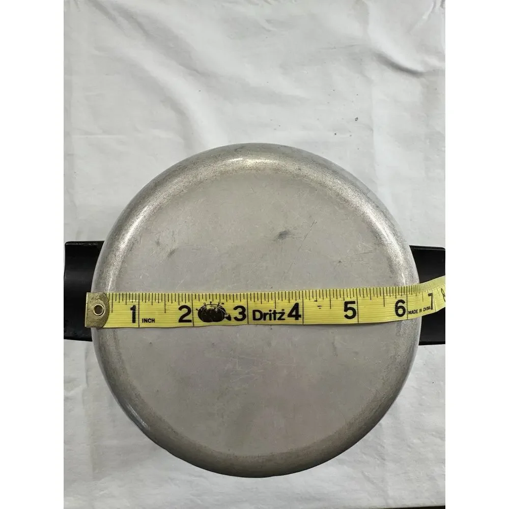 Vintage Stainless Steel‎ 7” Pot With Lid Mardigian 18/8 Tri-ply Made In U.S.A